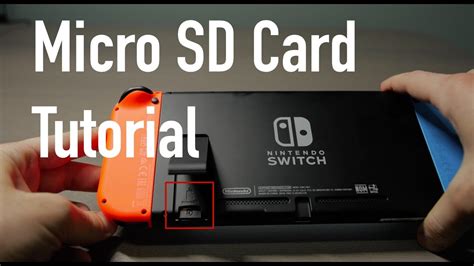 nintendo switch install games on sd card